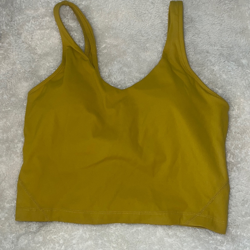 Curves and Combat Boots Yellow Yoga crop top